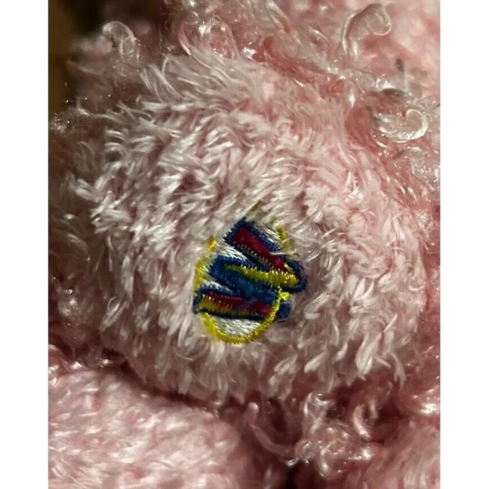 Ganz Webkinz Adopt A Pet HM107 Pink Poodle Stuffed‎ Plush Toy Puppy Dog